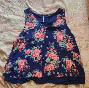 Torrid Floral camisole blouse
